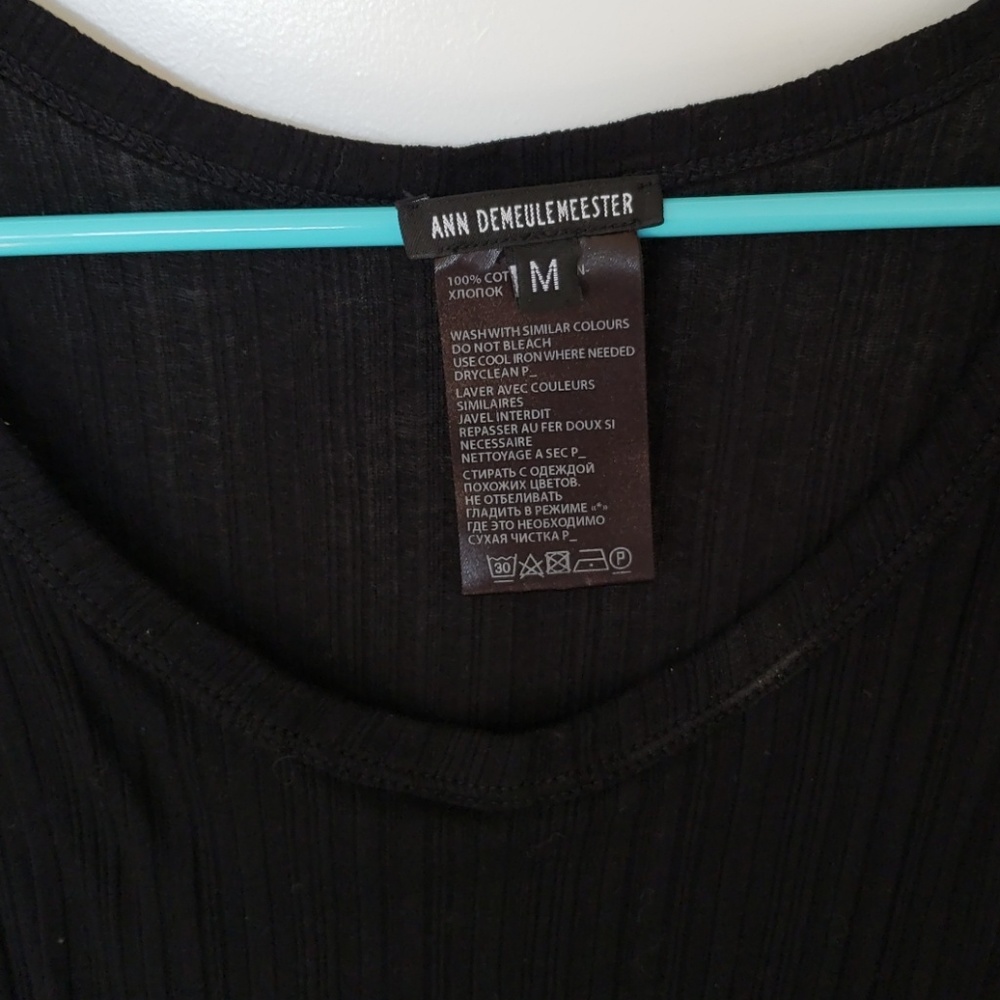 Ann Demuelmeister tank tee